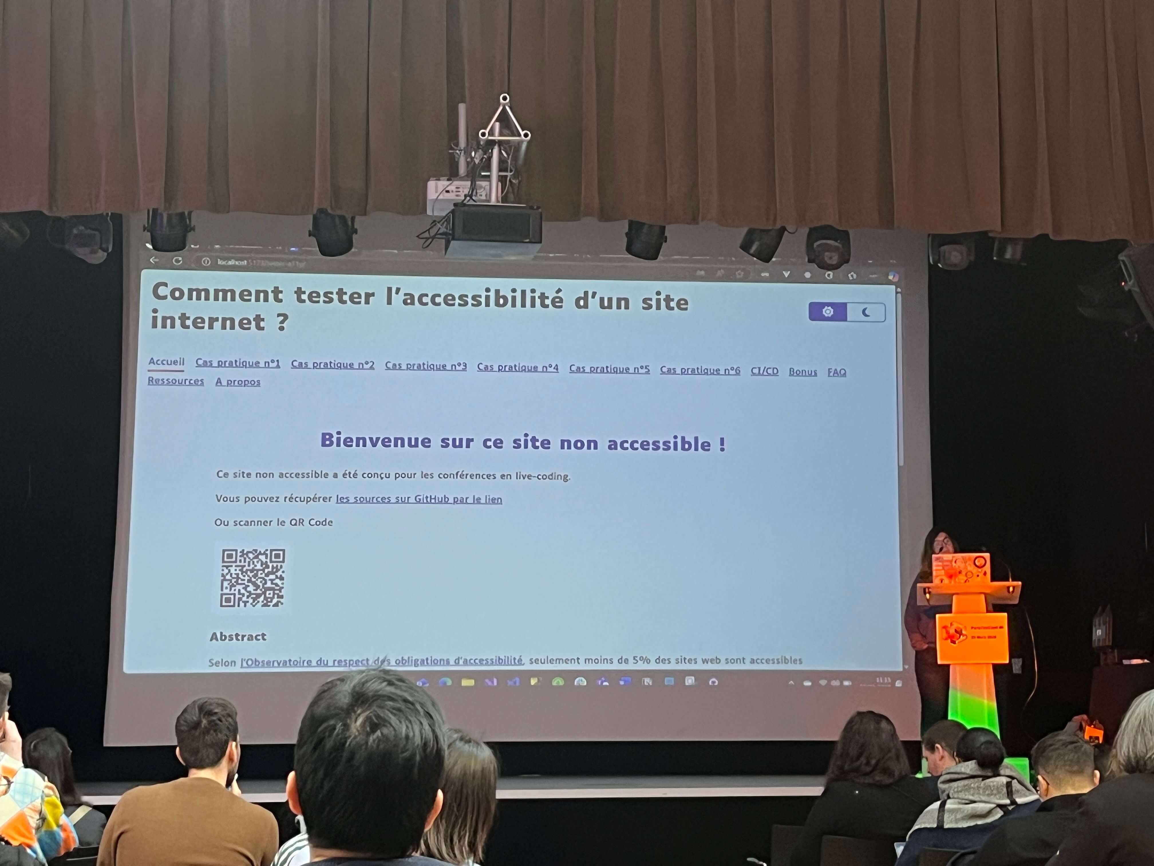 non-accessible website